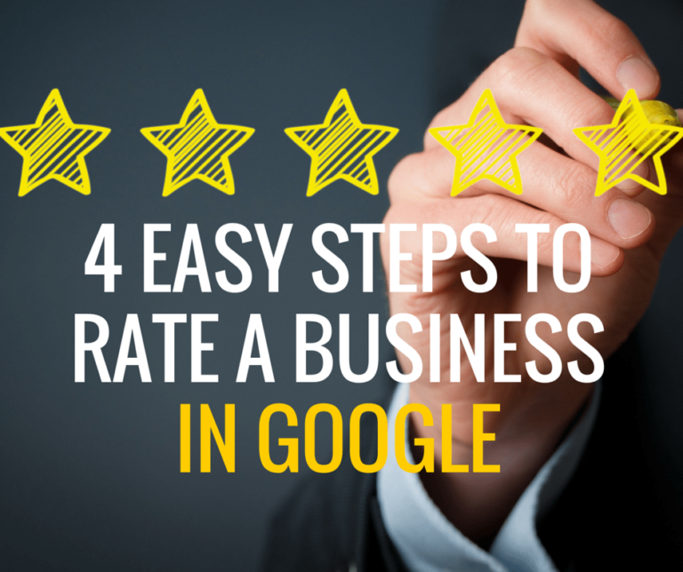 4 easy steps to rate a business in google