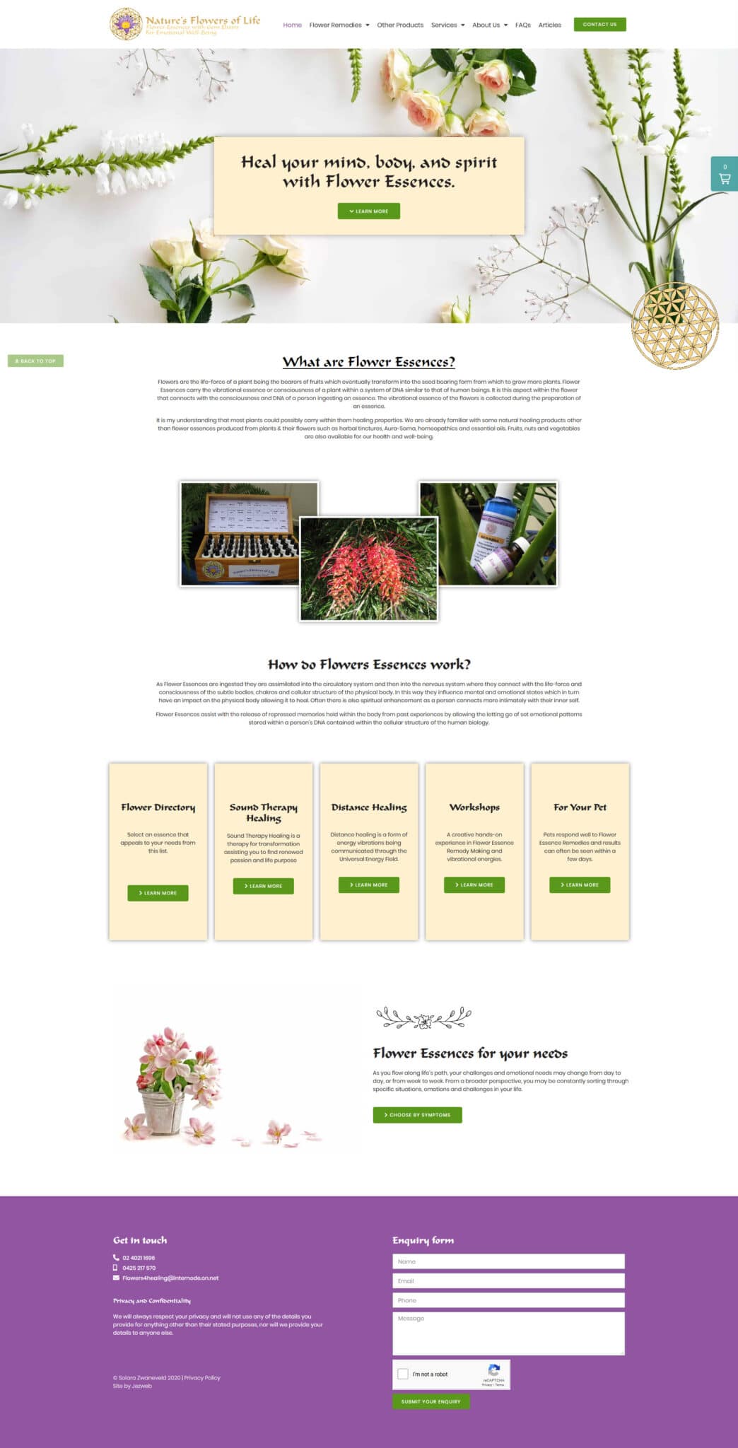 Flowers For Healing - Jezweb