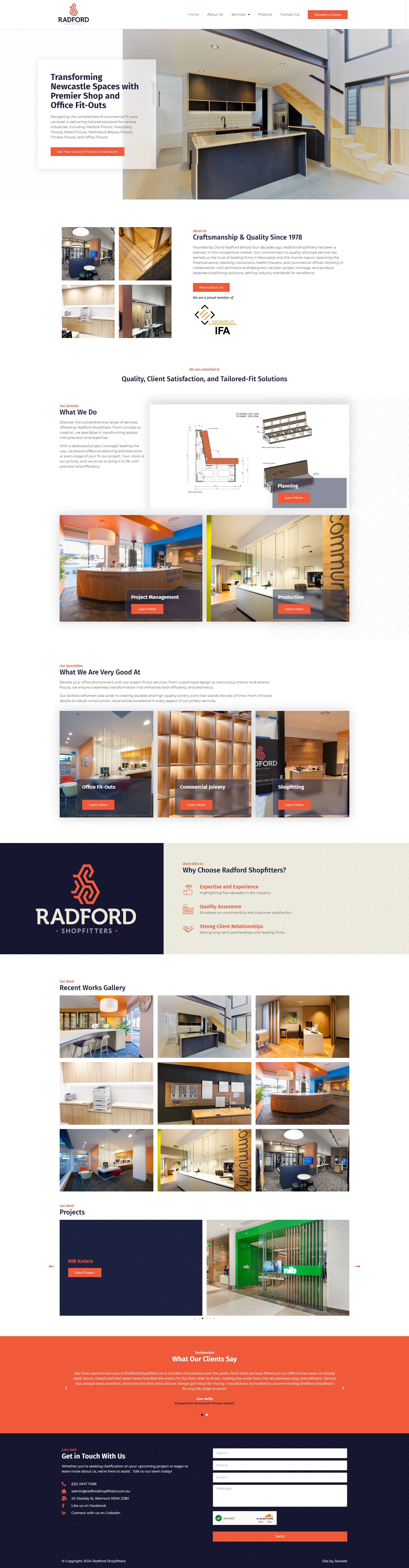 Radford Shopfitters -