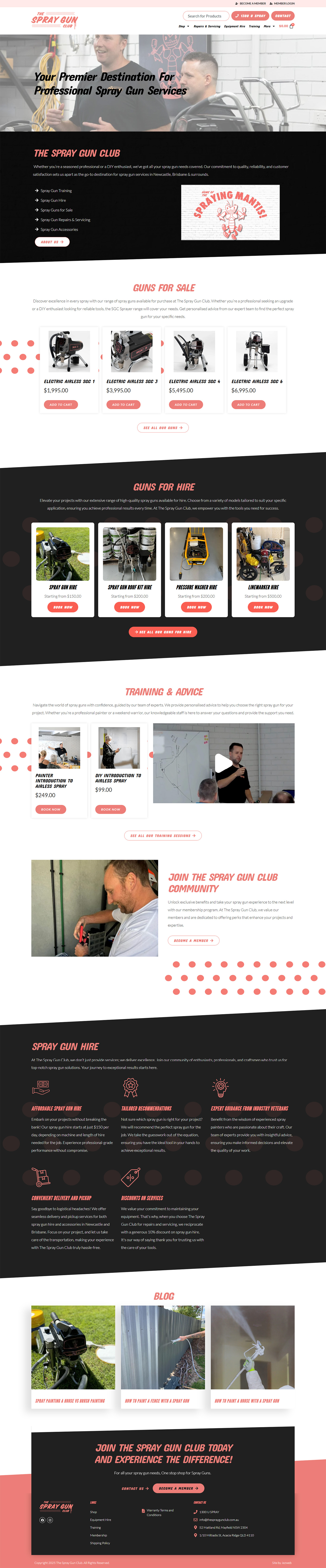 The Spray Gun Club -