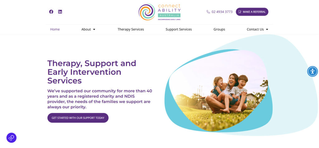NDIS Providers Website Design -
