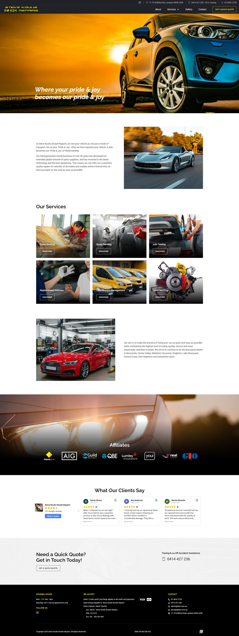 Steve Koulis Smash Repairs -