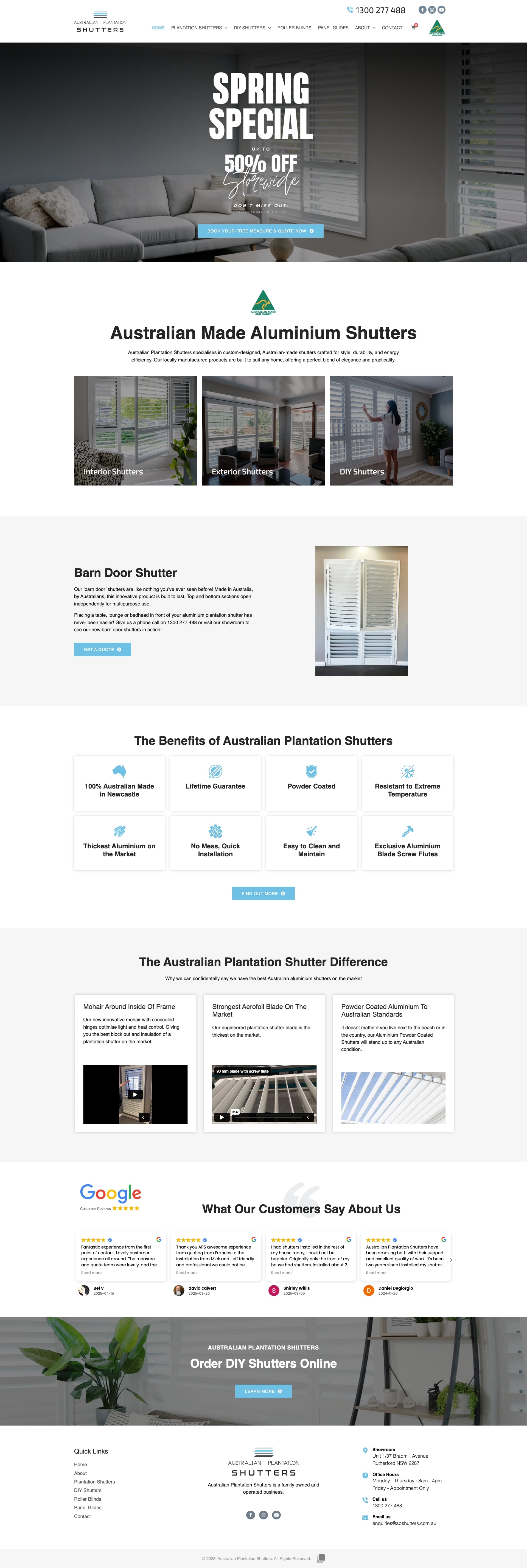 Australian Plantation Shutters -