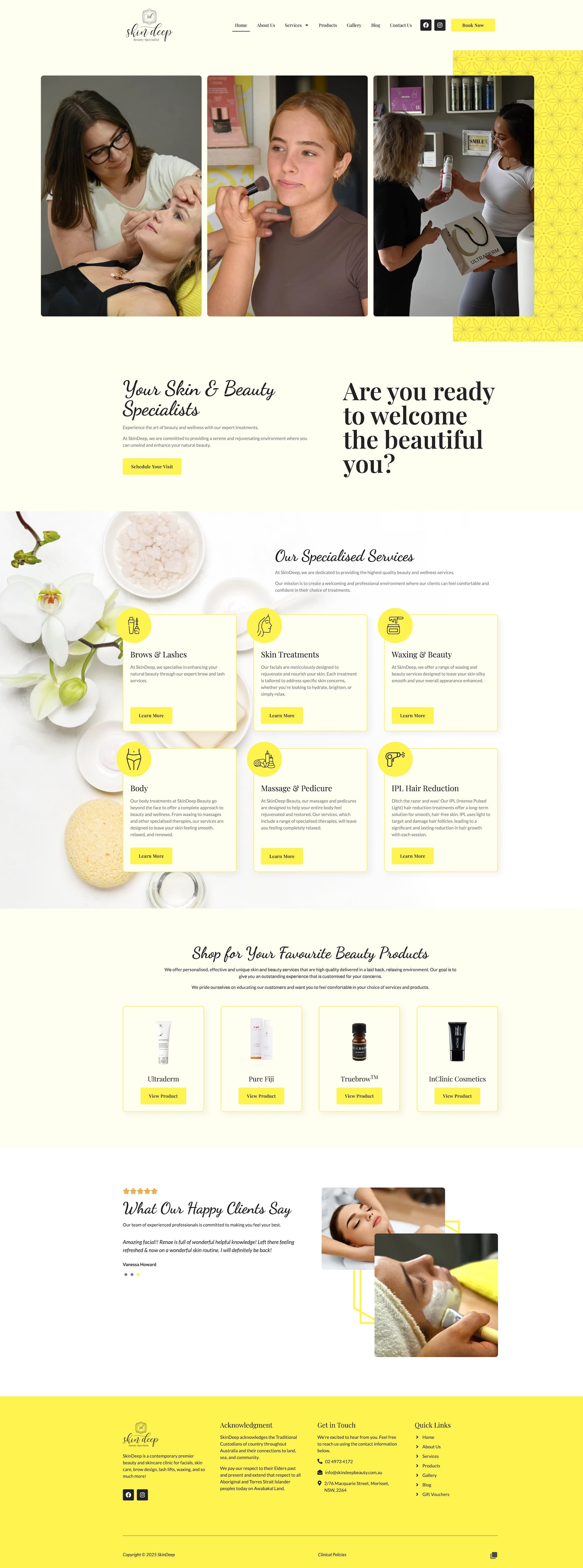 SkinDeep Beauty Specialist -