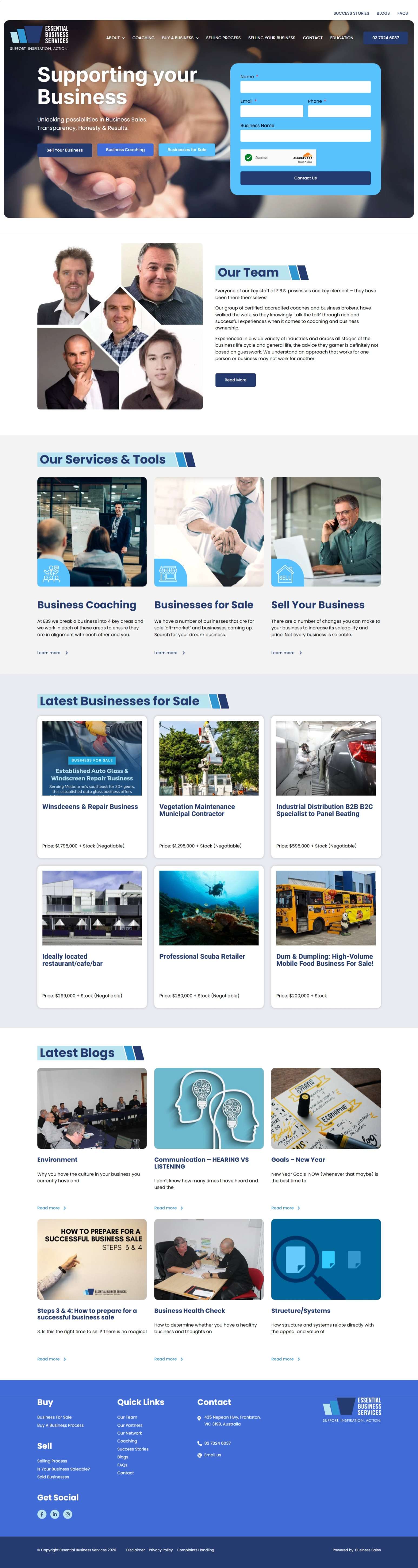 Essential Business Services -