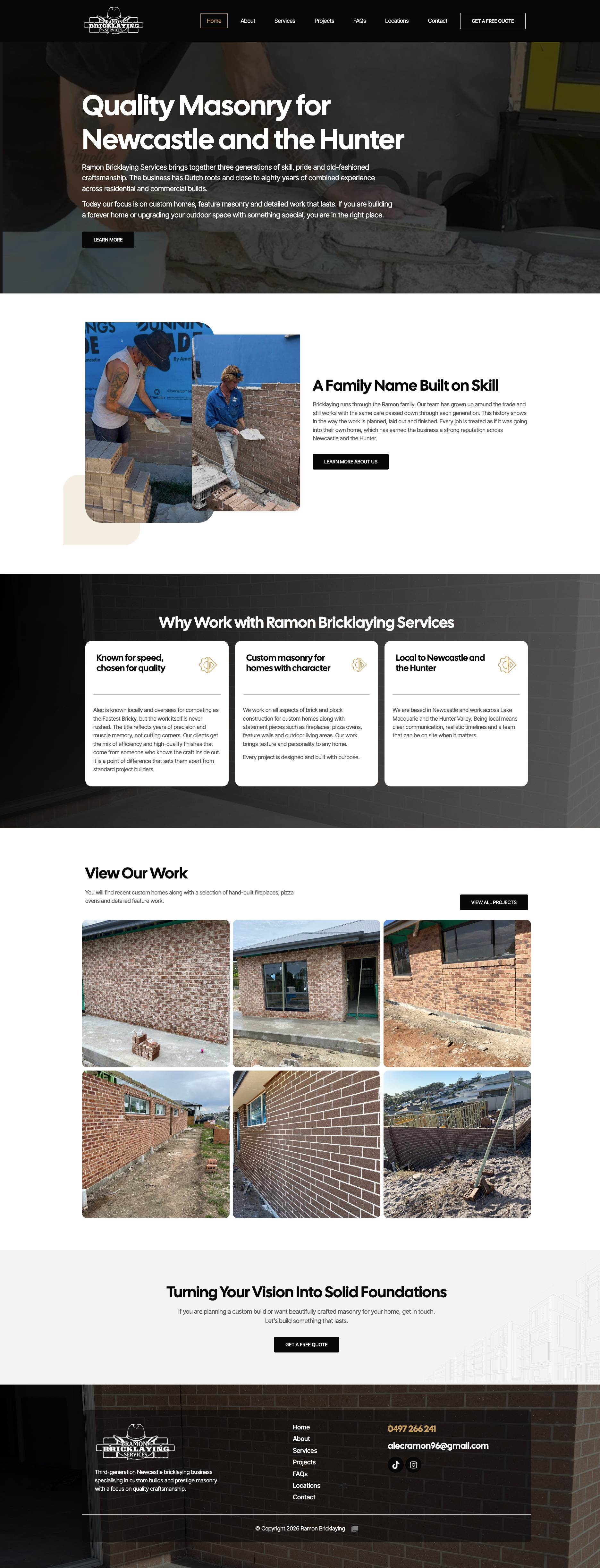 Ramon Bricklaying Services -