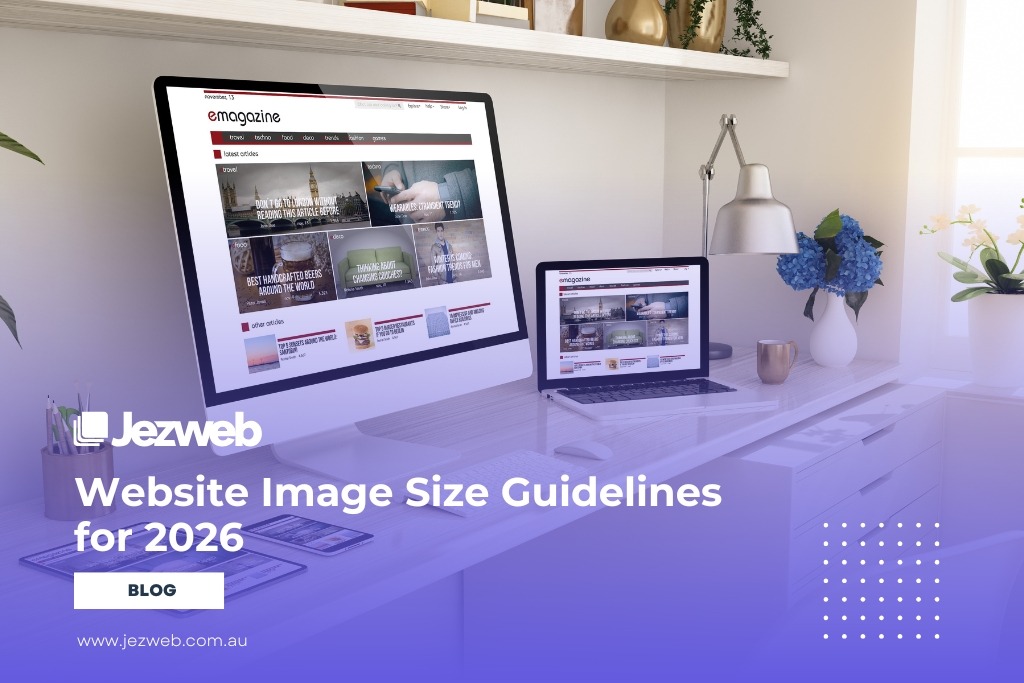 Website Image Size Guidelines for 2026