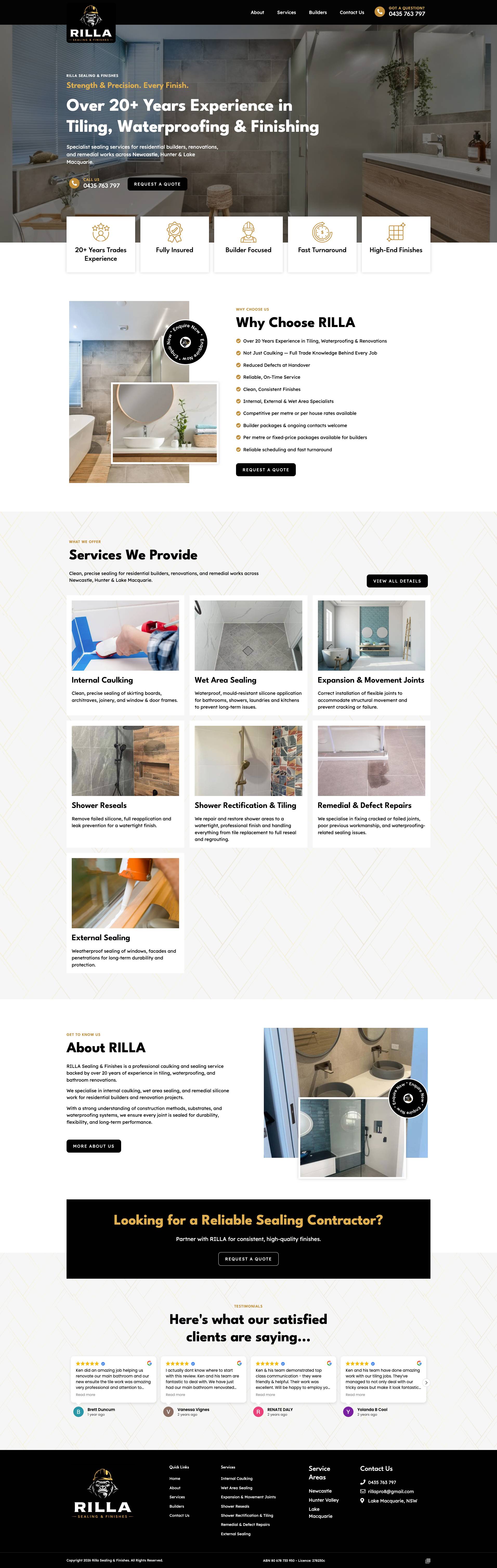 Rilla Sealing & Finishes -